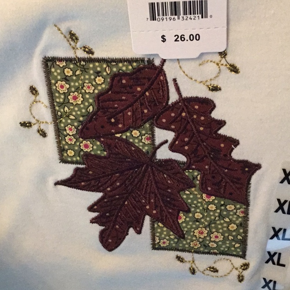 LS Fall Appliqué Top - Picture 3 of 5